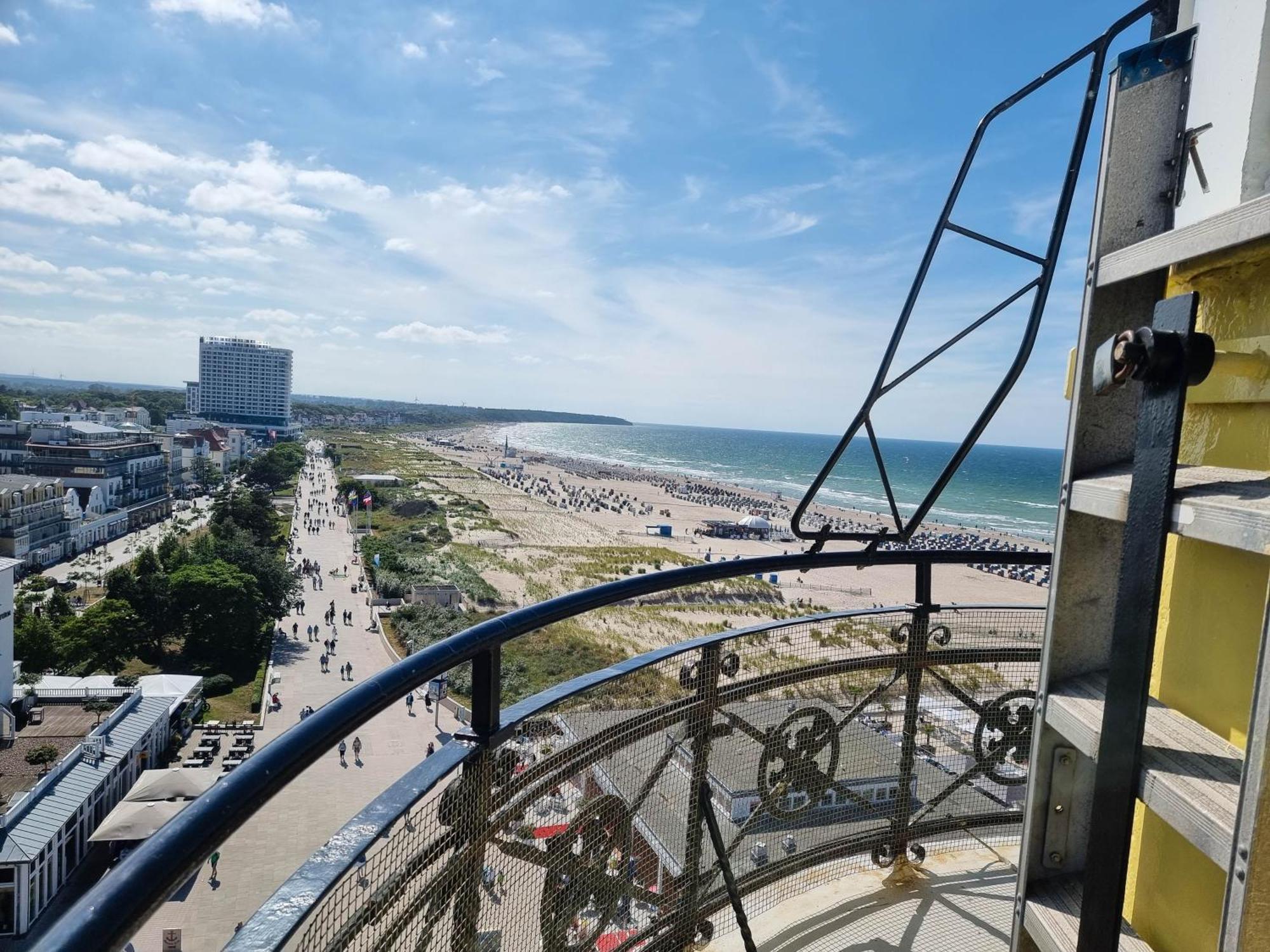 Cblue "Friedrich Franz", 500 M Zum Strand, Zentral Lägenhet Rostock Exteriör bild